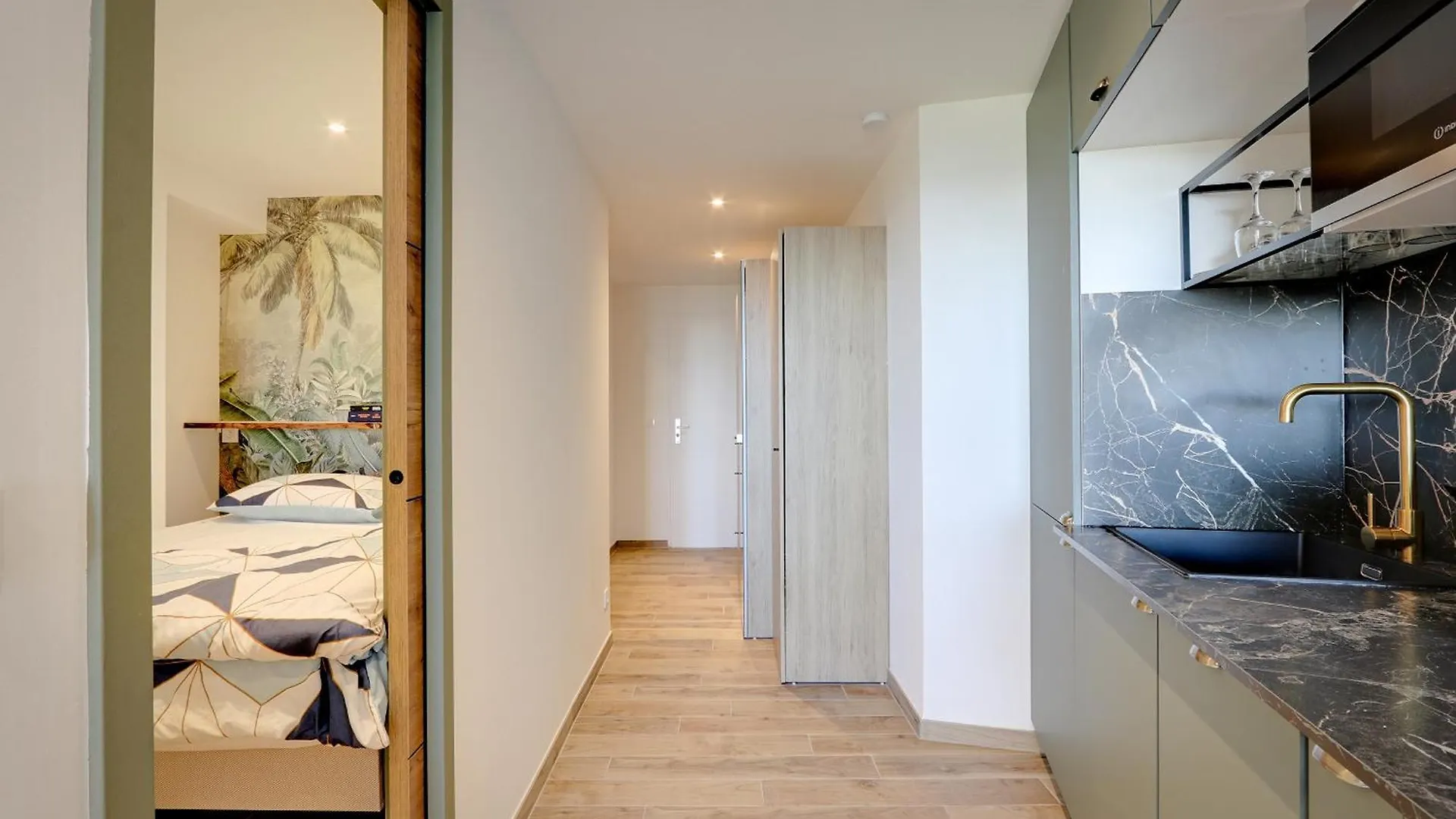 גאסה Appartement Cosy Climatise A 100M Des Plages